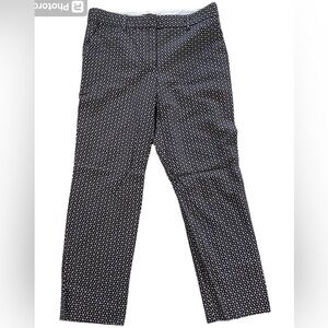 Theory Treeca 2 Tile Geo Wool black/white, trousers size 6, new no tag